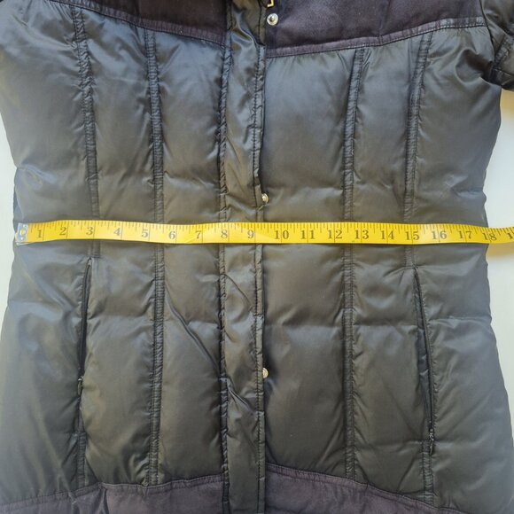 Marciano black belted puffer coat, S - Picture 9 of 15